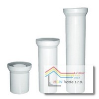 Dopojenie k WC rúra D110/250mm biele